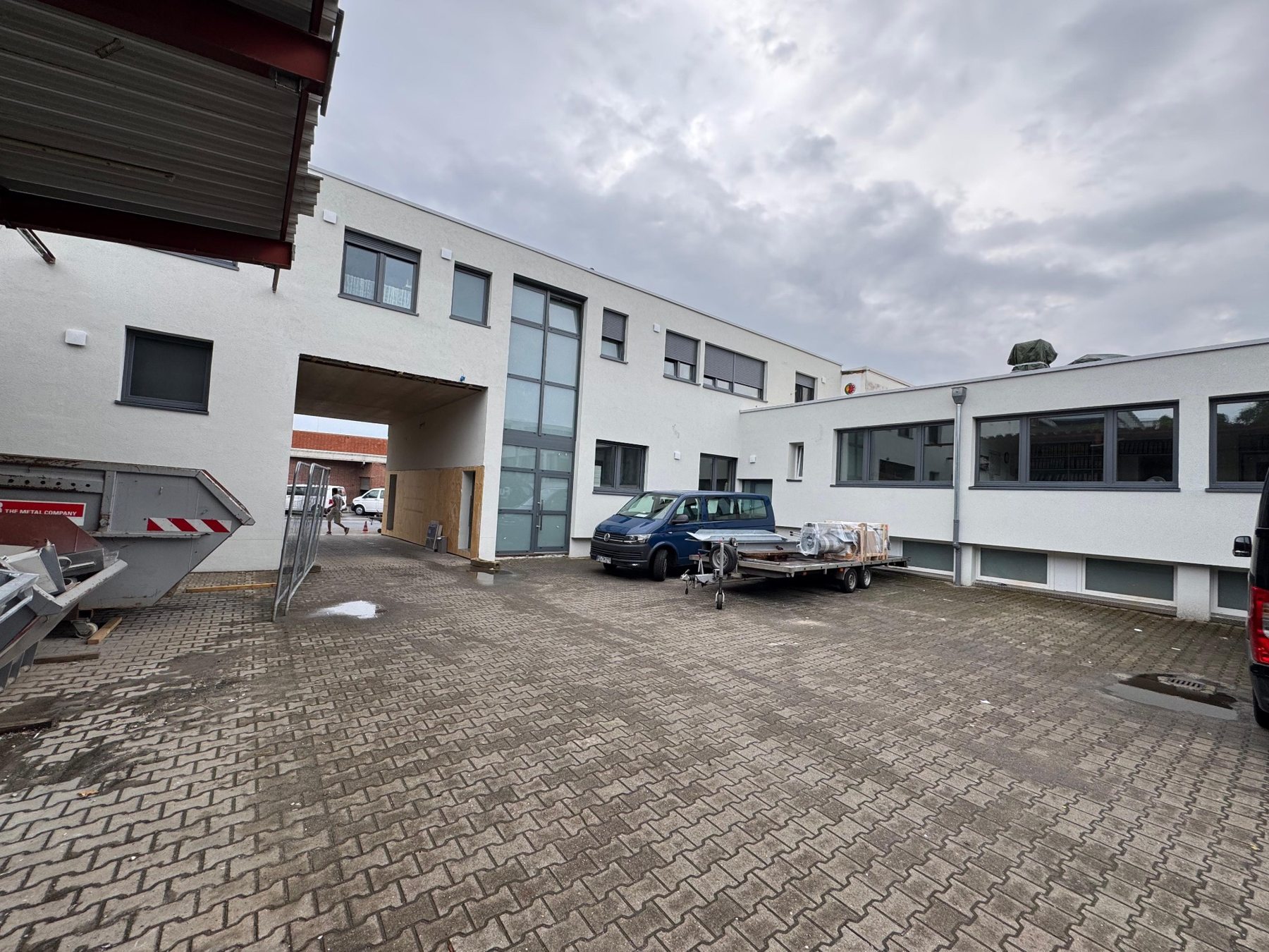 BVH Mainz-Hechtsheim · KfW 55 · 4 Wohneinheiten und Werkhalle